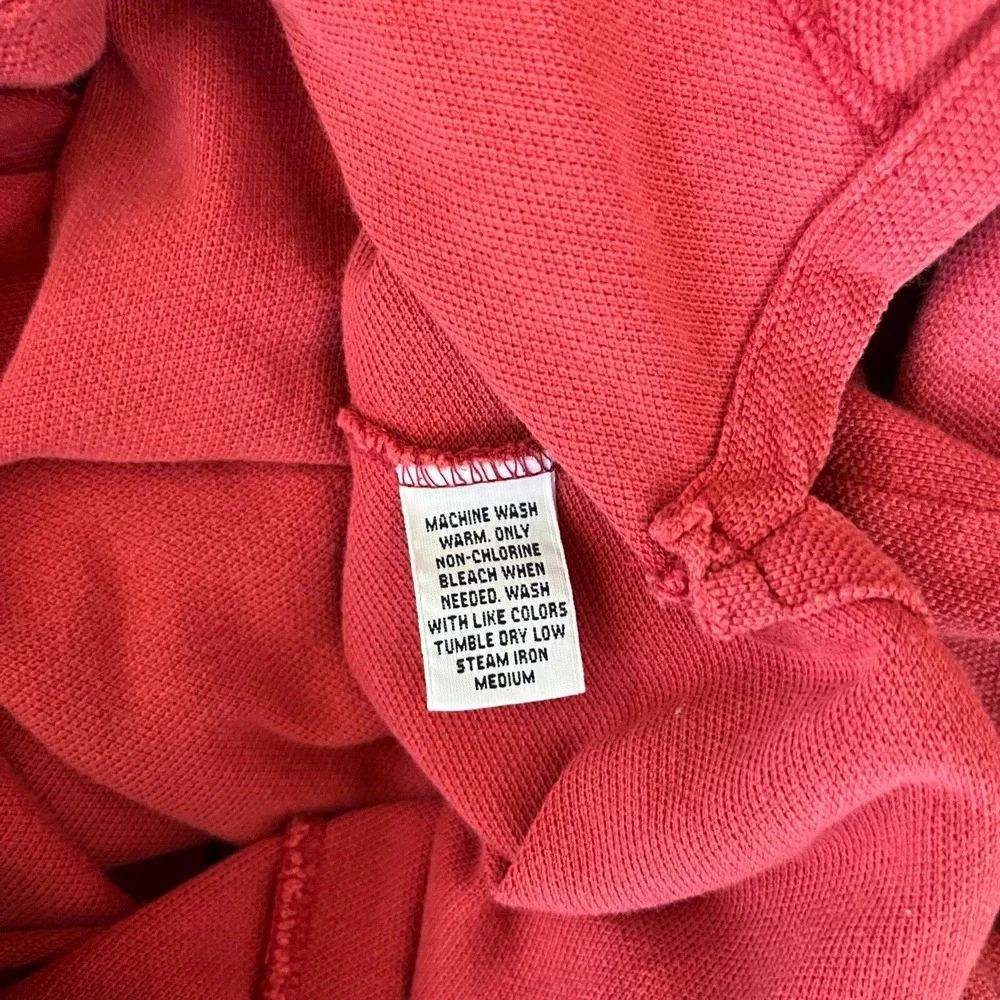 Polo Ralph Lauren Polo Shirt Mens XL Red Blue Pony Country Club Preppy Golf